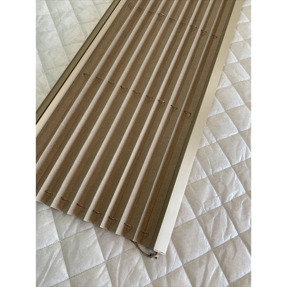 UNITED SHADE 38’’ W X 17’’ H 1" PLEAT SAHARA COLOR RV PLEATED SHADES NEW 😀 - Picture 5 of 14